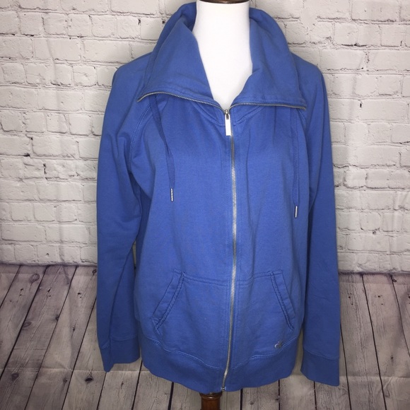 Calvin Klein Sweaters - Calvin Klein Blue Sweater Jacket, Size XXL
